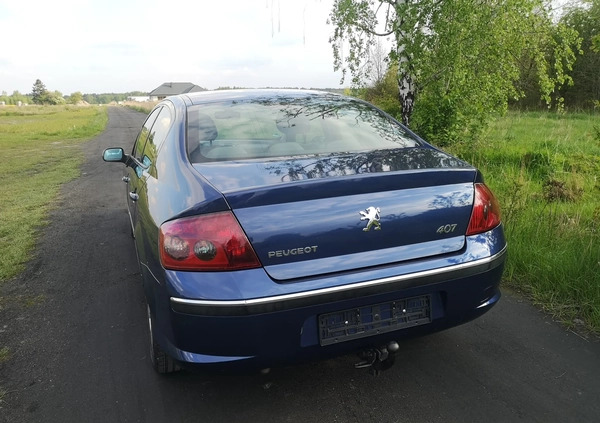 Peugeot 407 cena 11900 przebieg: 224000, rok produkcji 2005 z Ryki małe 631